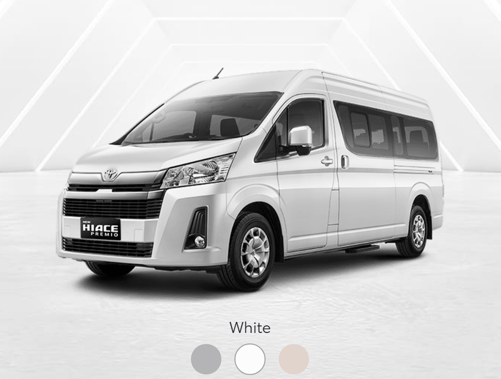HiAce Premio - Kelas Ekonomi